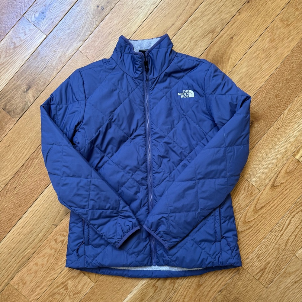 The North Face Shady Glade Insulated Coat Jacket, Periwinkle Blue Small